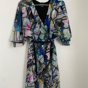 City Chic Floral Dress